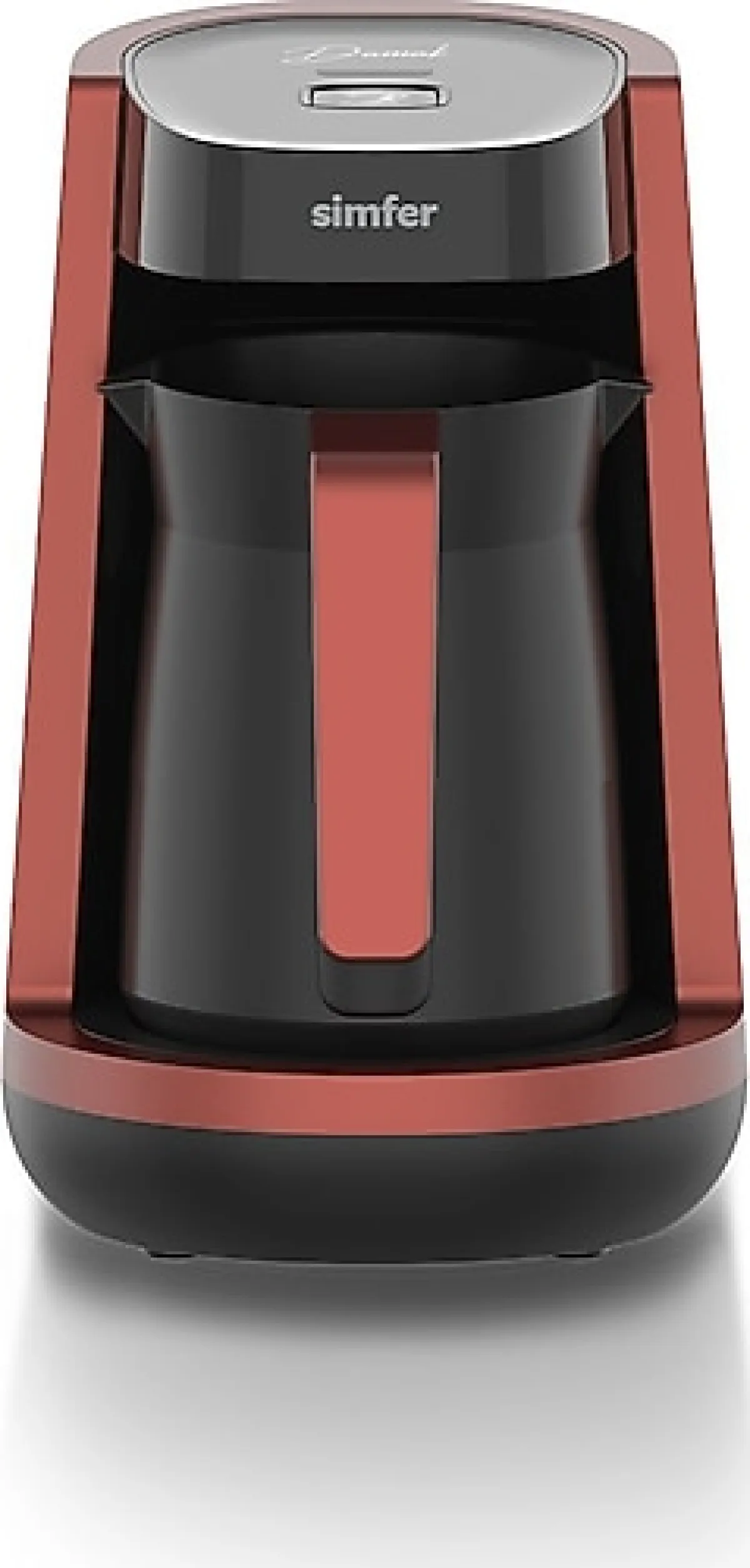 Simfer Damak SK-5702 Kırmızı Türk Kahve Makinesi