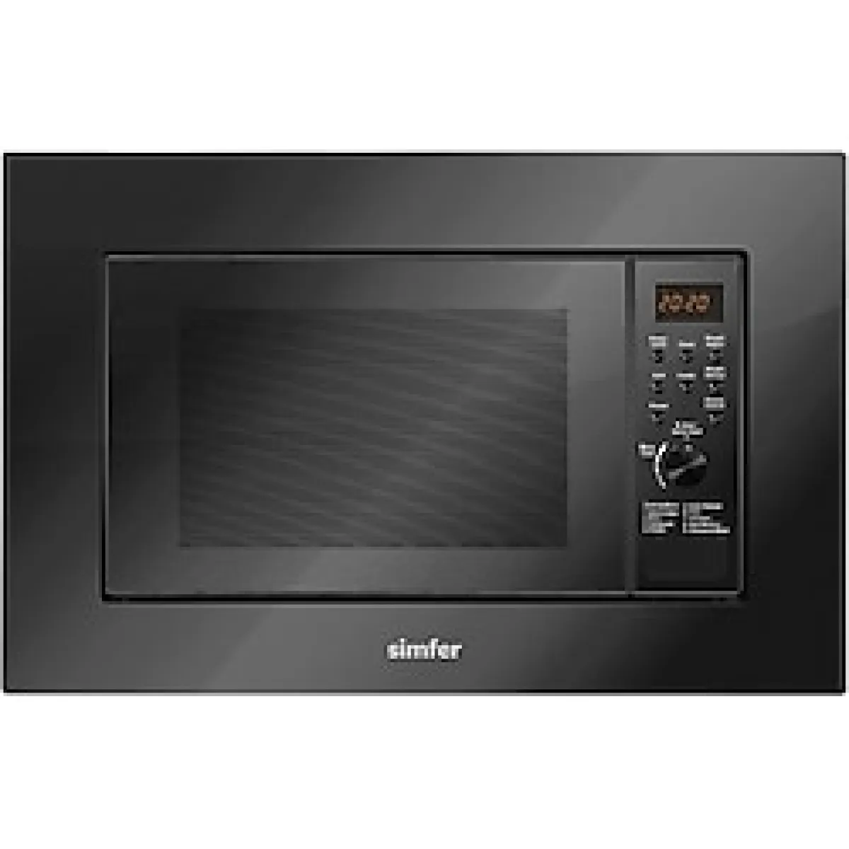 Simfer MD2350 23 lt Siyah Ankastre Mikrodalga Fırın