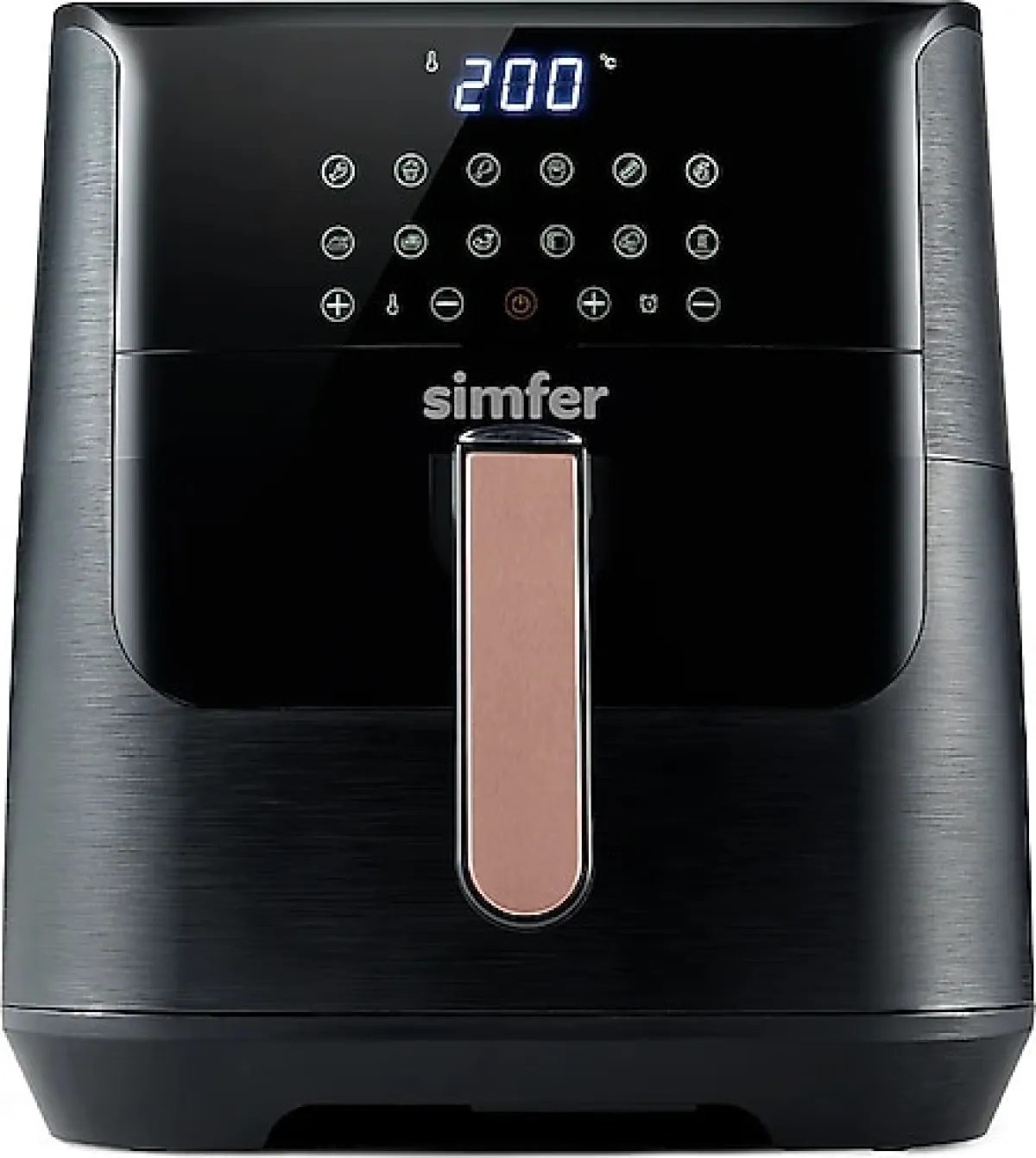 Simfer SK-6704 Air Fry Smart Siyah 8 lt Yağsız Fritöz