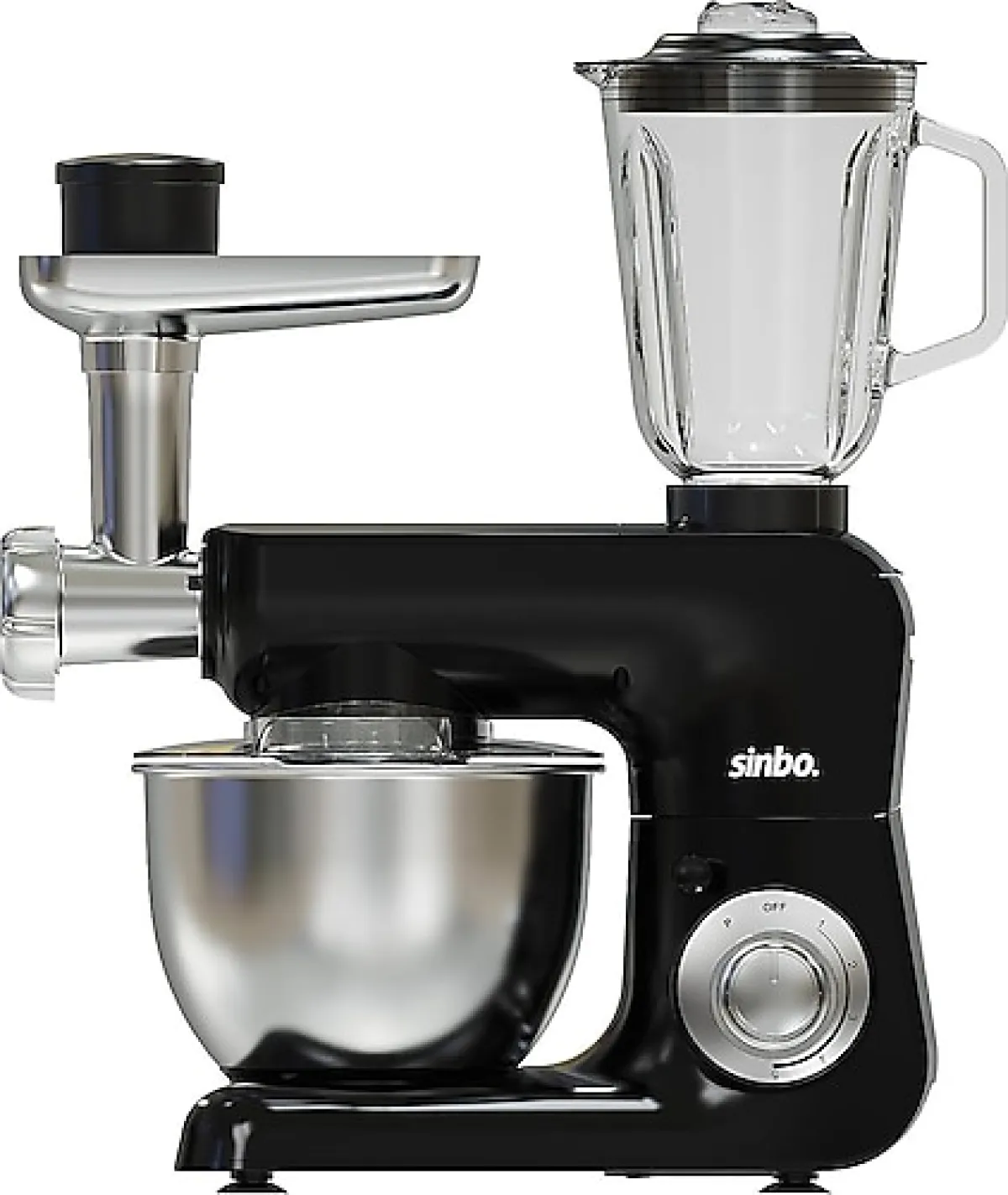 Sinbo SMX-2775 1500 W Siyah 4.5 lt Blender ve Hamur Yoğurma Makinesi