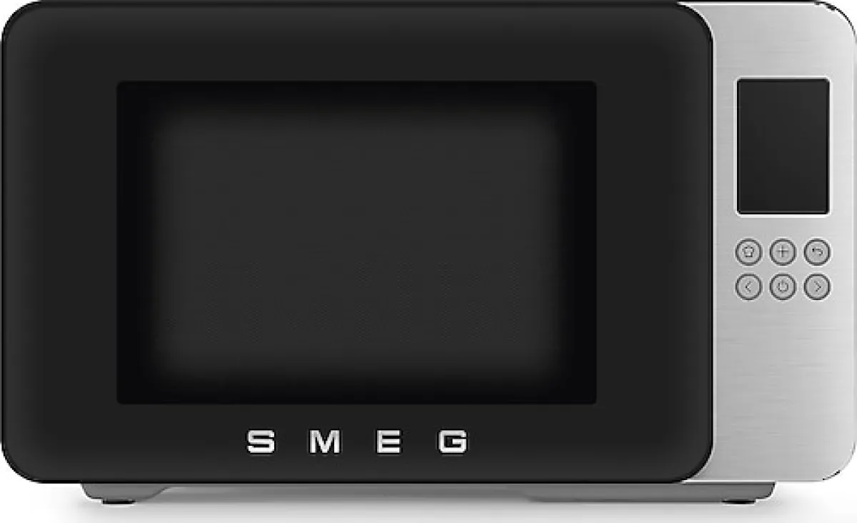 Smeg 4in1 50's Style Retro MOC01BLMEU Siyah 29 lt Mikrodalga Fırın