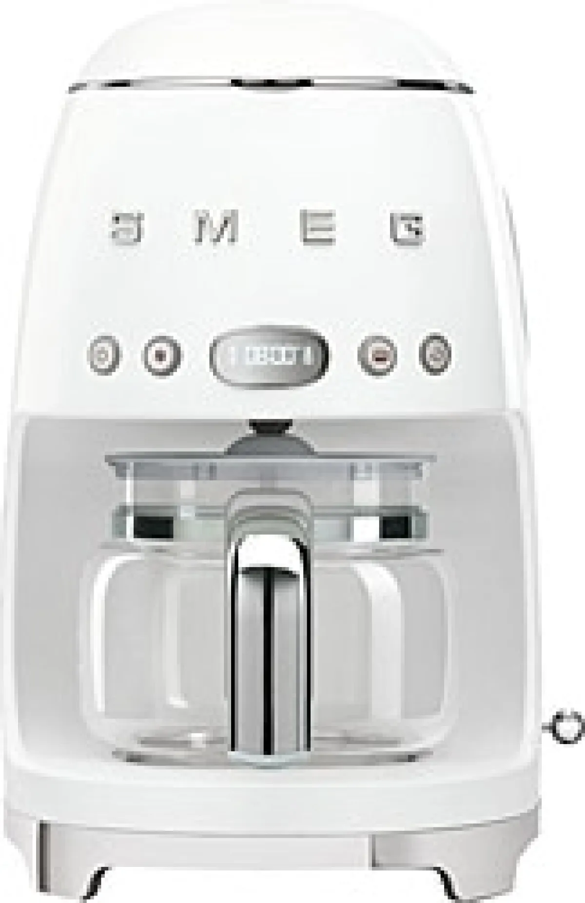 Smeg DCF02WHEU Retro Beyaz Filtre Kahve Makinesi