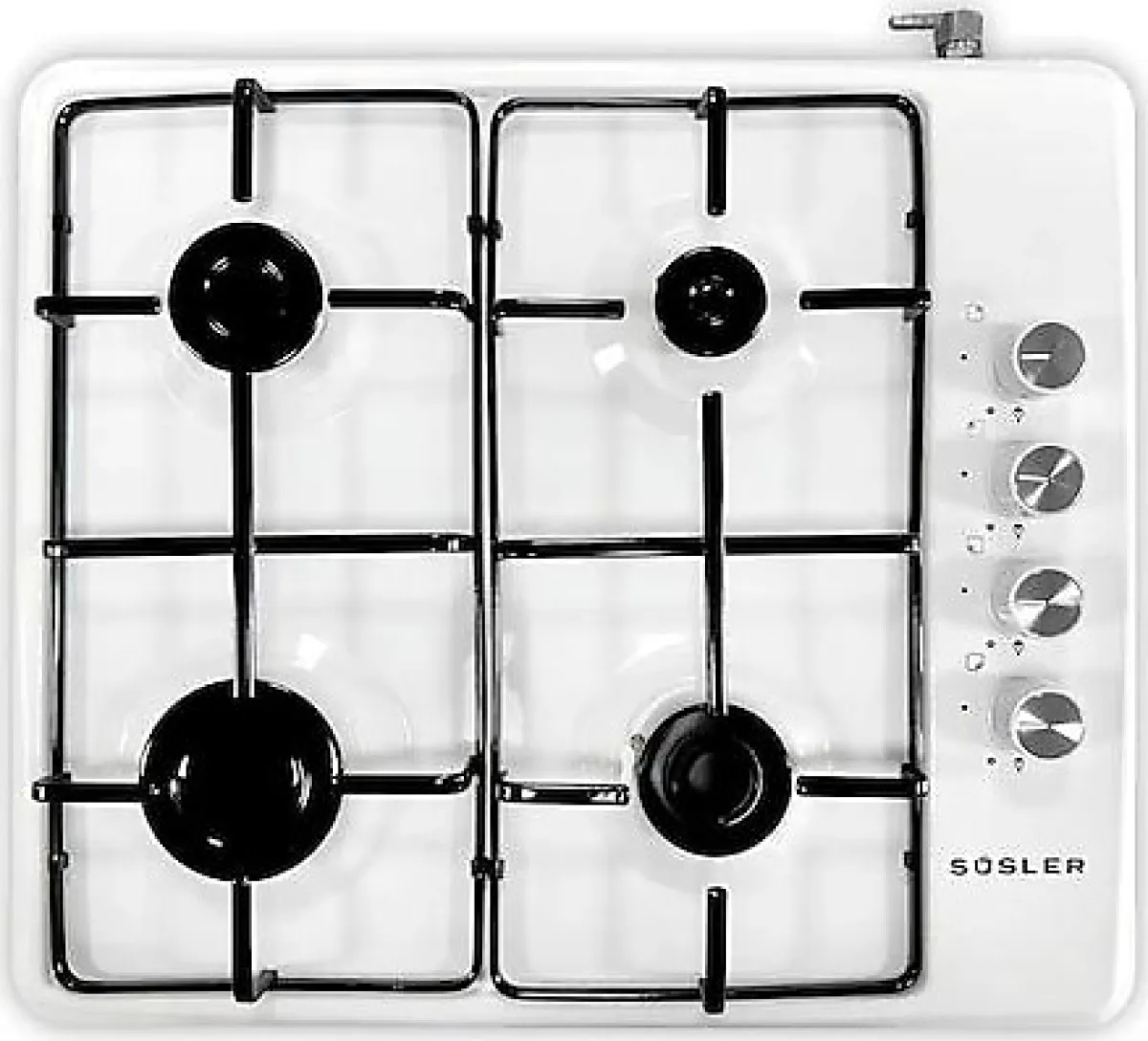 Süsler SSO-2125 Beyaz Set Üstü Ocak