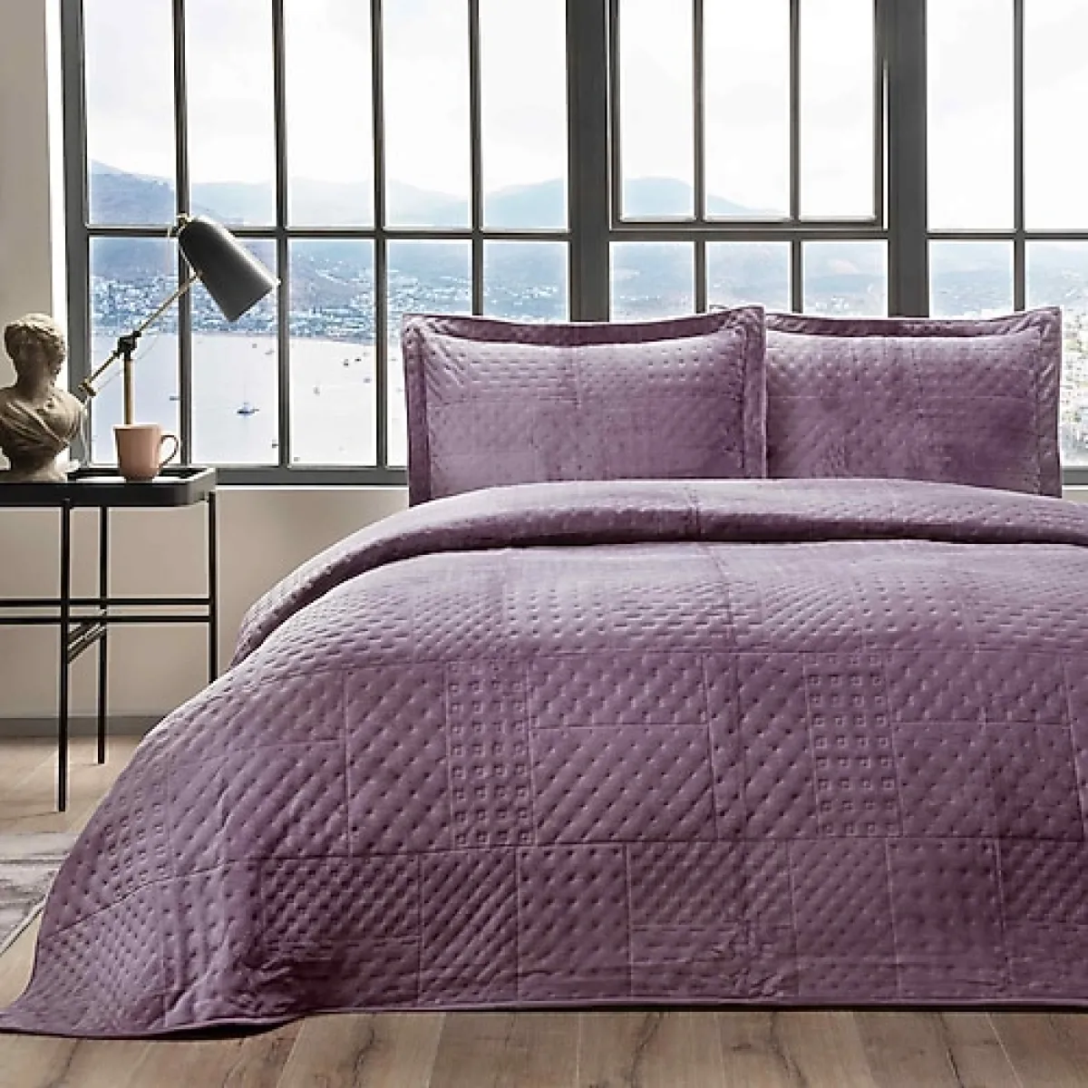 Taç Alvin Tek Kişilik Yatak Örtüsü Takımı