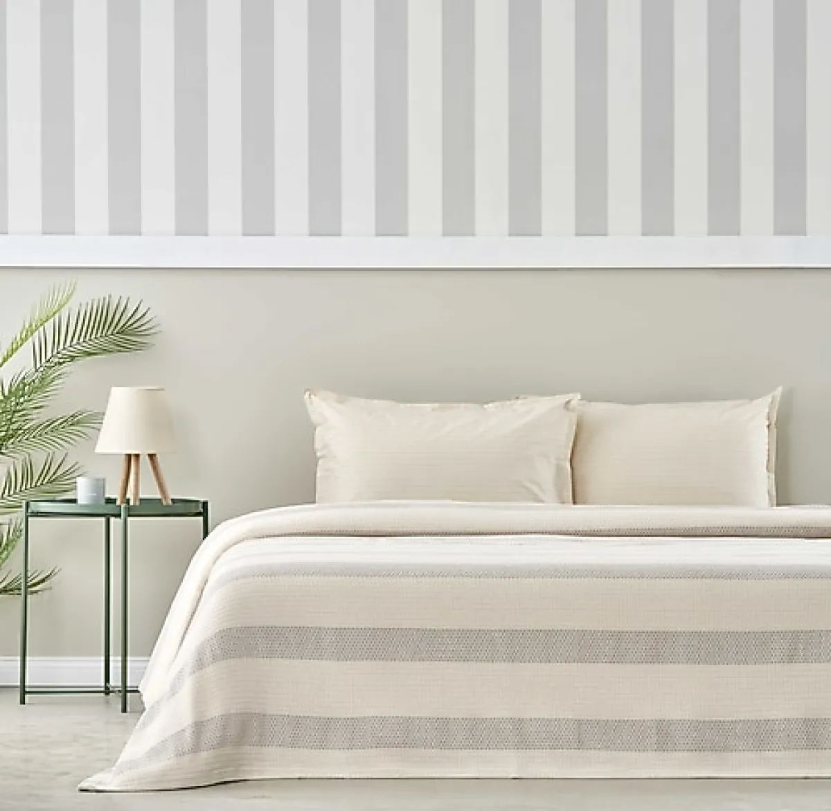 Taç Aura Softly Tek Kişilik Pike Takımı