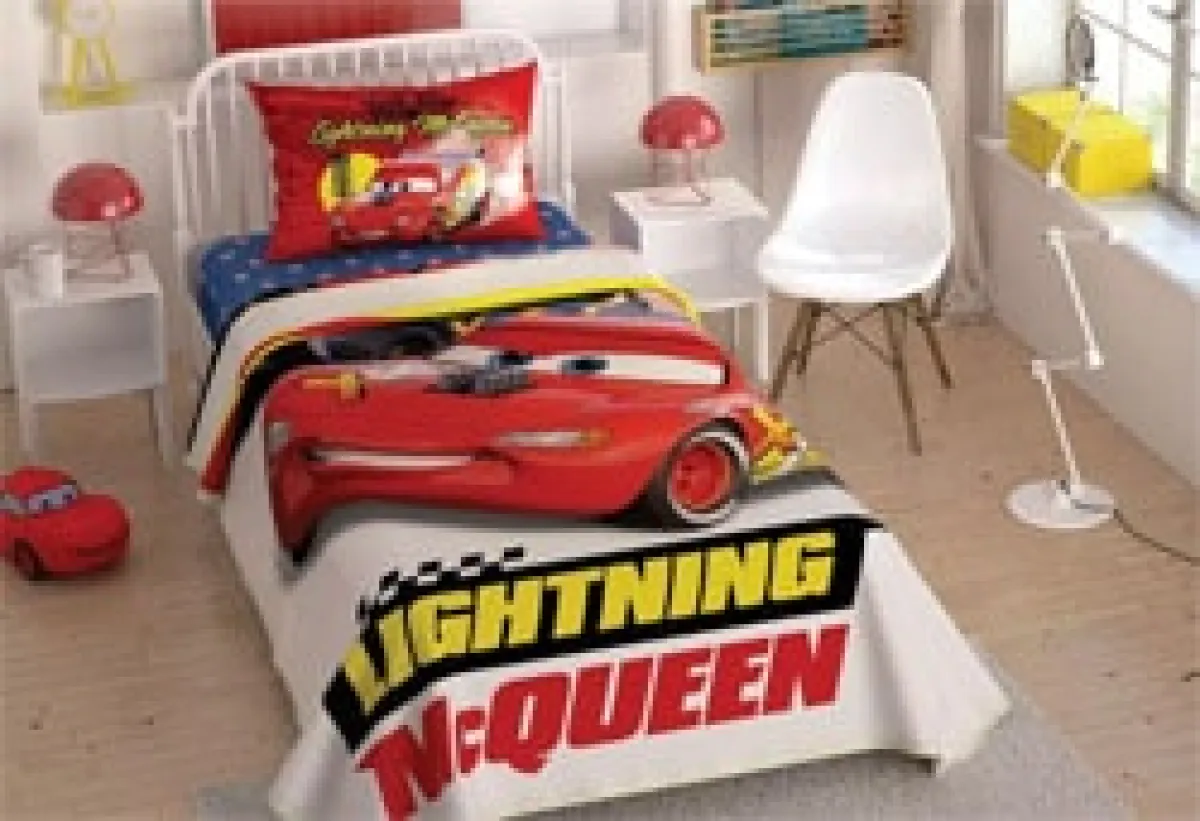 Taç Disney Cars Mcqueen Tek Kişilik Pike
