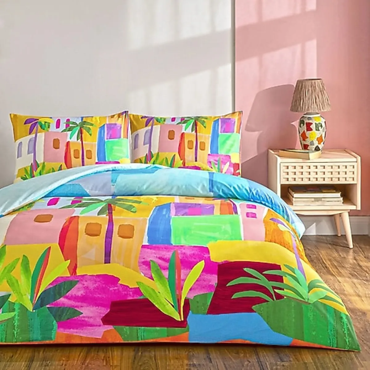 Taç Lyona Pamuk Tek Kişilik Nevresim Takımı