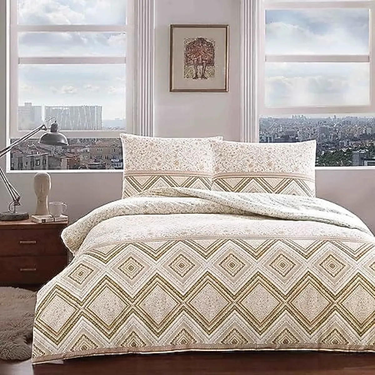 Taç Perry Ranforce Tek Kişilik Nevresim Takımı