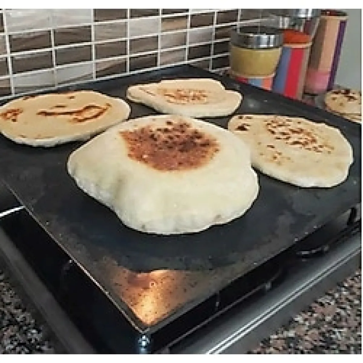 Taçgün Granit Sac Ocak Üstü Kulplu