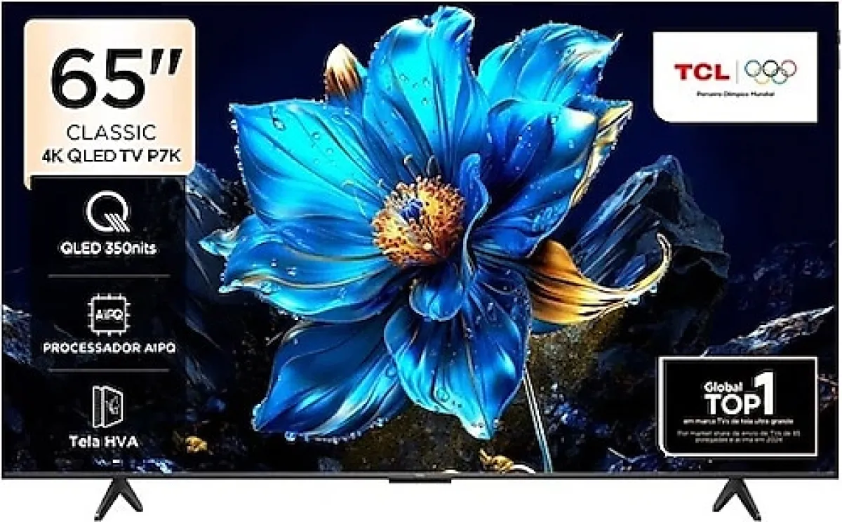 TCL 65P7K 4K Ultra HD 65" 165 Ekran Uydu Alıcılı Google Smart QLED TV