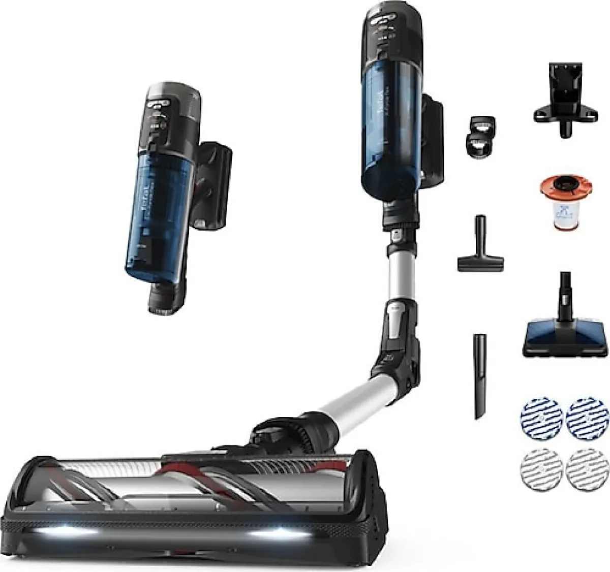 Tefal X-Force Flex 13.60 Allergy Aqua Aerospin Şarjlı Dikey Süpürge