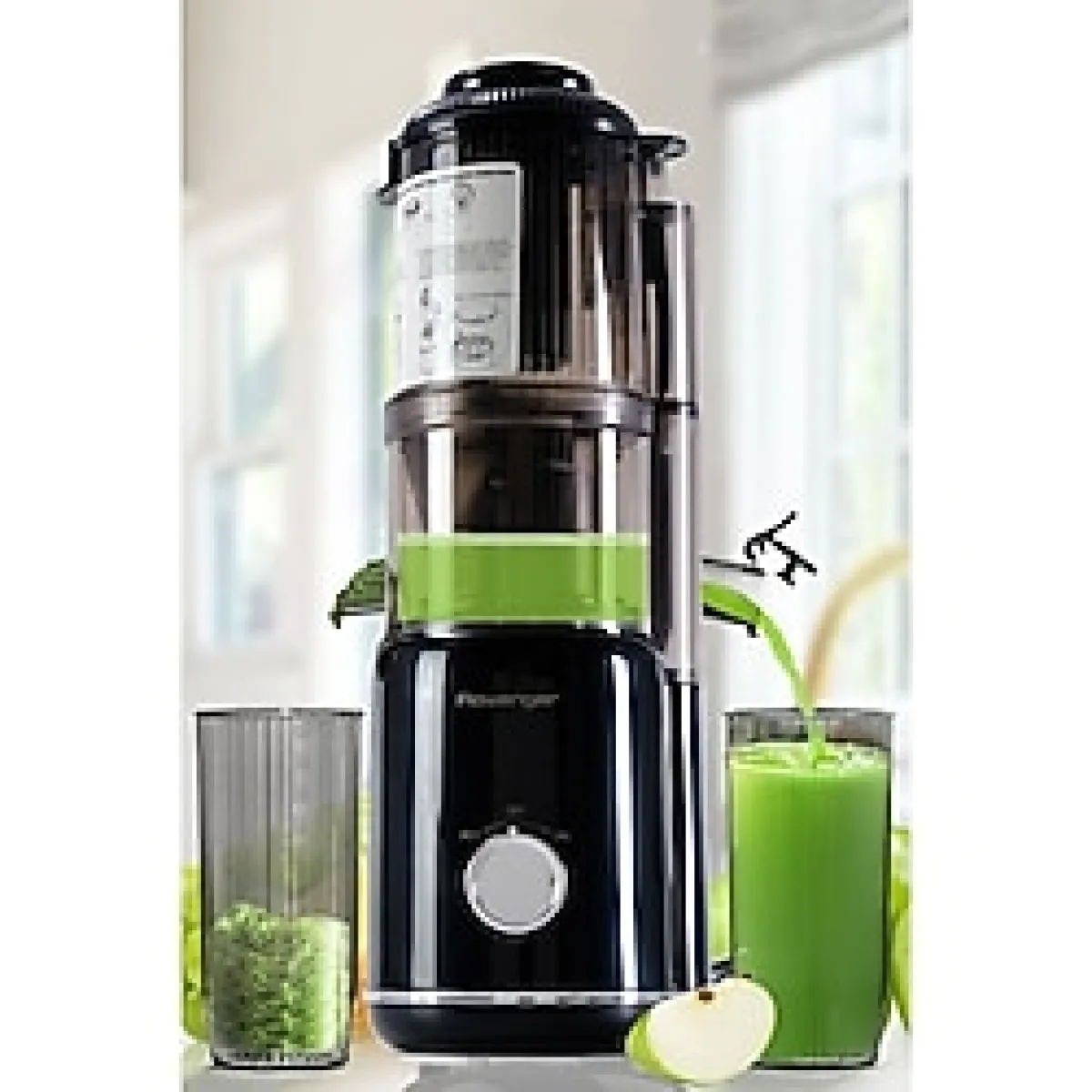 Teknotrust Slow Juicer Yavaş Sıkım Katı Meyve Sıkacağı Soğuk Sıkım Meyve Sıkacağı - Antrasit