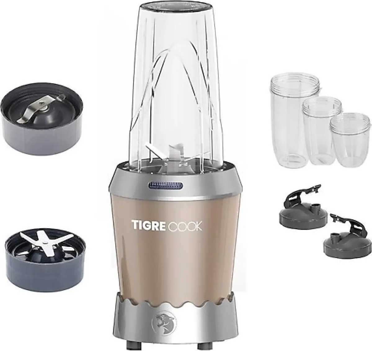 Tigrecook Nutrishake 3in1 1000 W Öğütücü ve Smoothie Blender