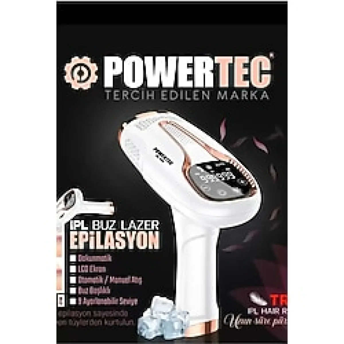 Timurçin Ipl Buz Lazer Epilasyon 999.999 Atım Otomatik/Manuel Mod 9 Seviye