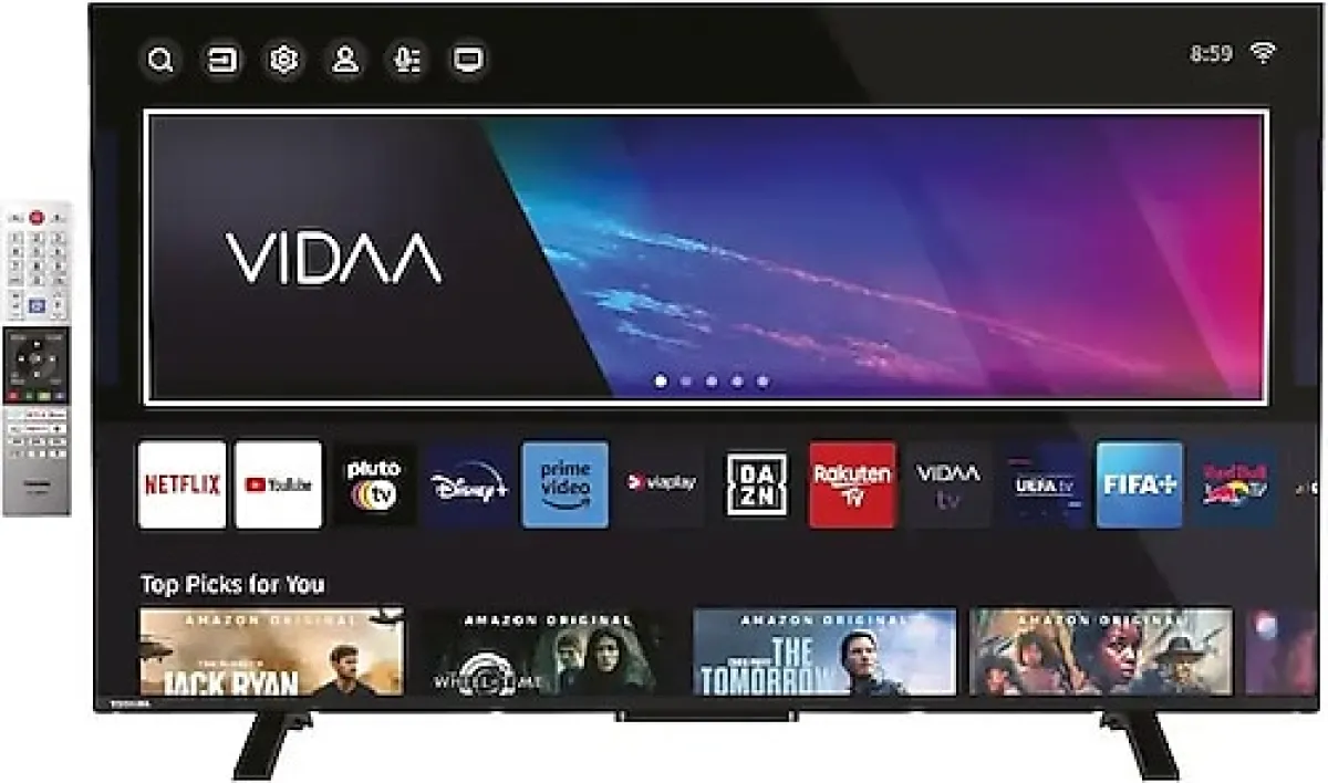 Toshiba 50UV2363DT 4K Ultra HD 50" 127 Ekran Uydu Alıcılı LED TV