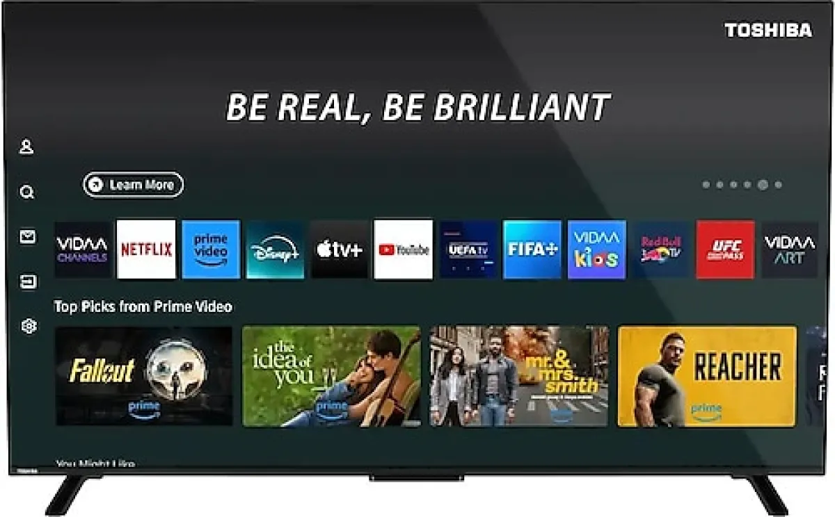 Toshiba 65UV2363DT 4K Ultra HD 65" 165 Ekran Uydu Alıcılı Smart LED TV