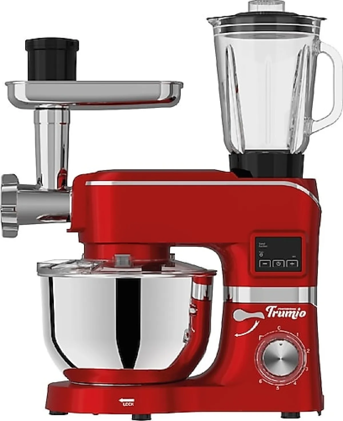 Trumio SM1503BMLF 6.2 lt Kırmızı Blender ve Hamur Yoğurma Makinesi