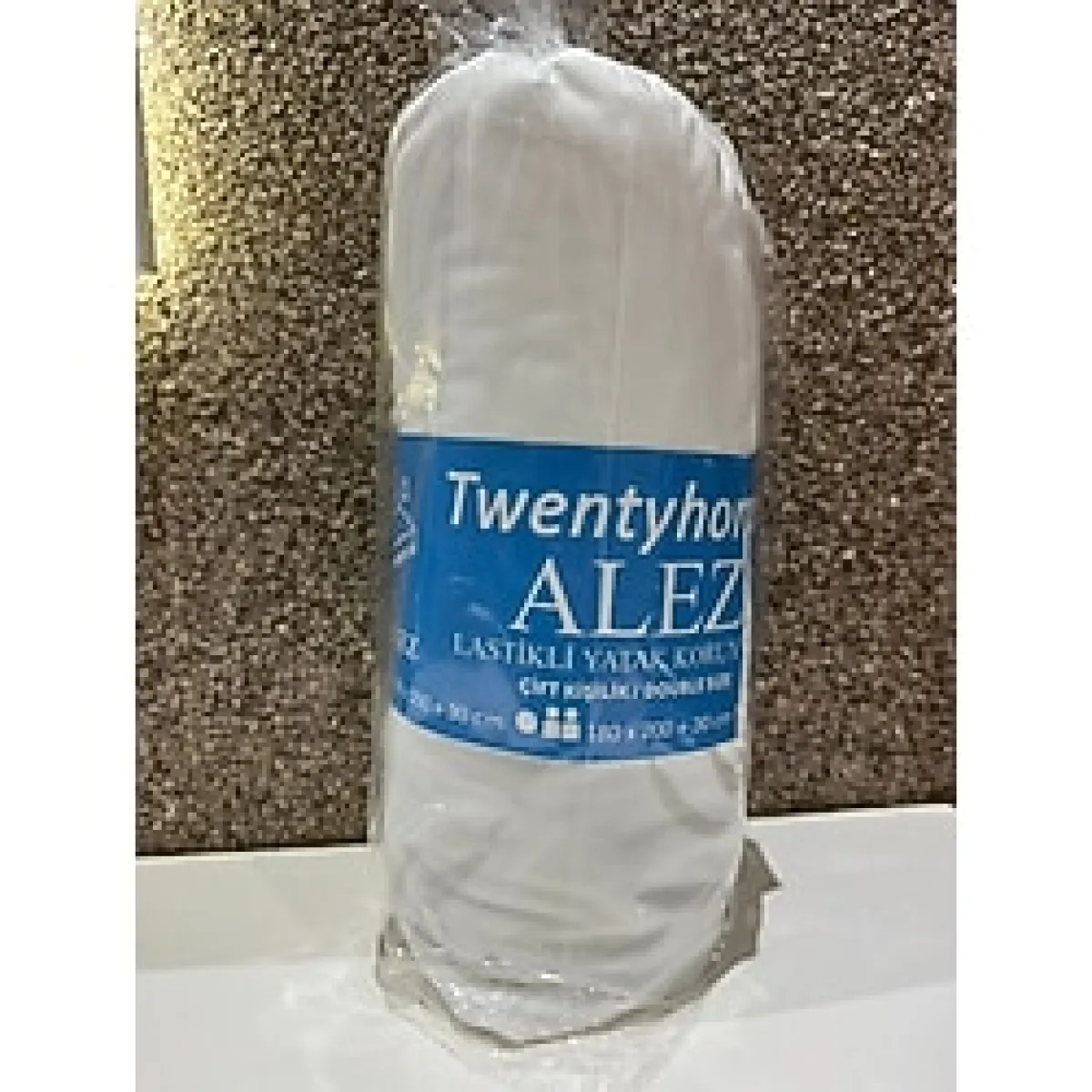 Twenty Home Çift Kişilik Sıvı Geçirmez Yatak Alezi - Beyaz - 160 x 200 x 30 cm