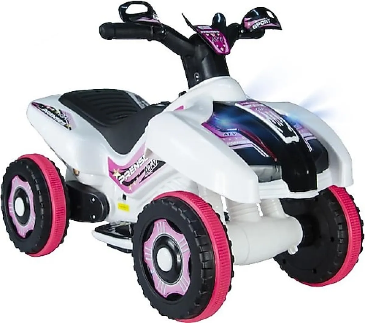UJ Toys Ranger Beyaz Prenses 6 V Akülü ATV