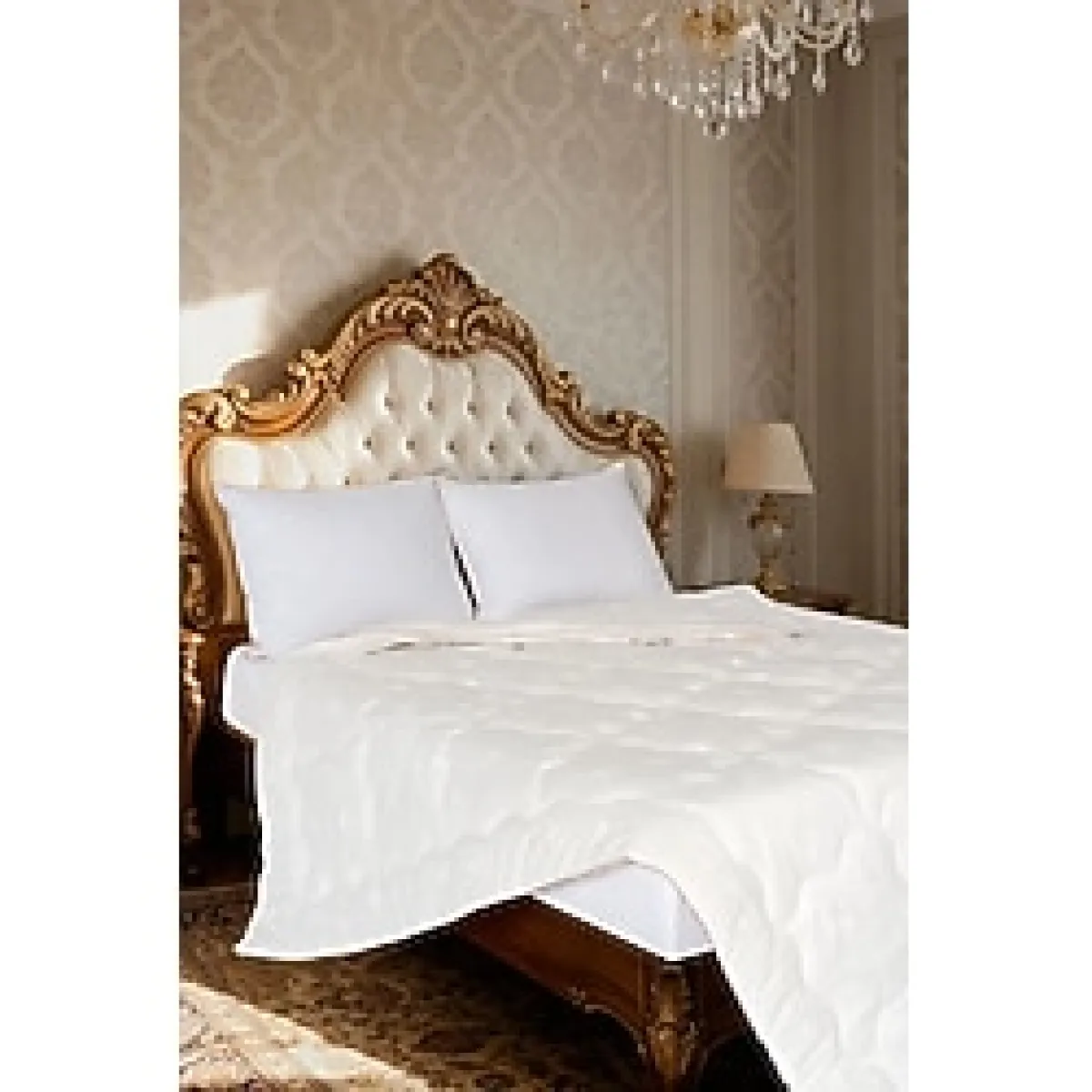 Varol Pure Cotton Çift Kişilik %100 Pamuk Yorgan (195X215 Cm) - Doğal Uyku Konforu Bez Çantalı