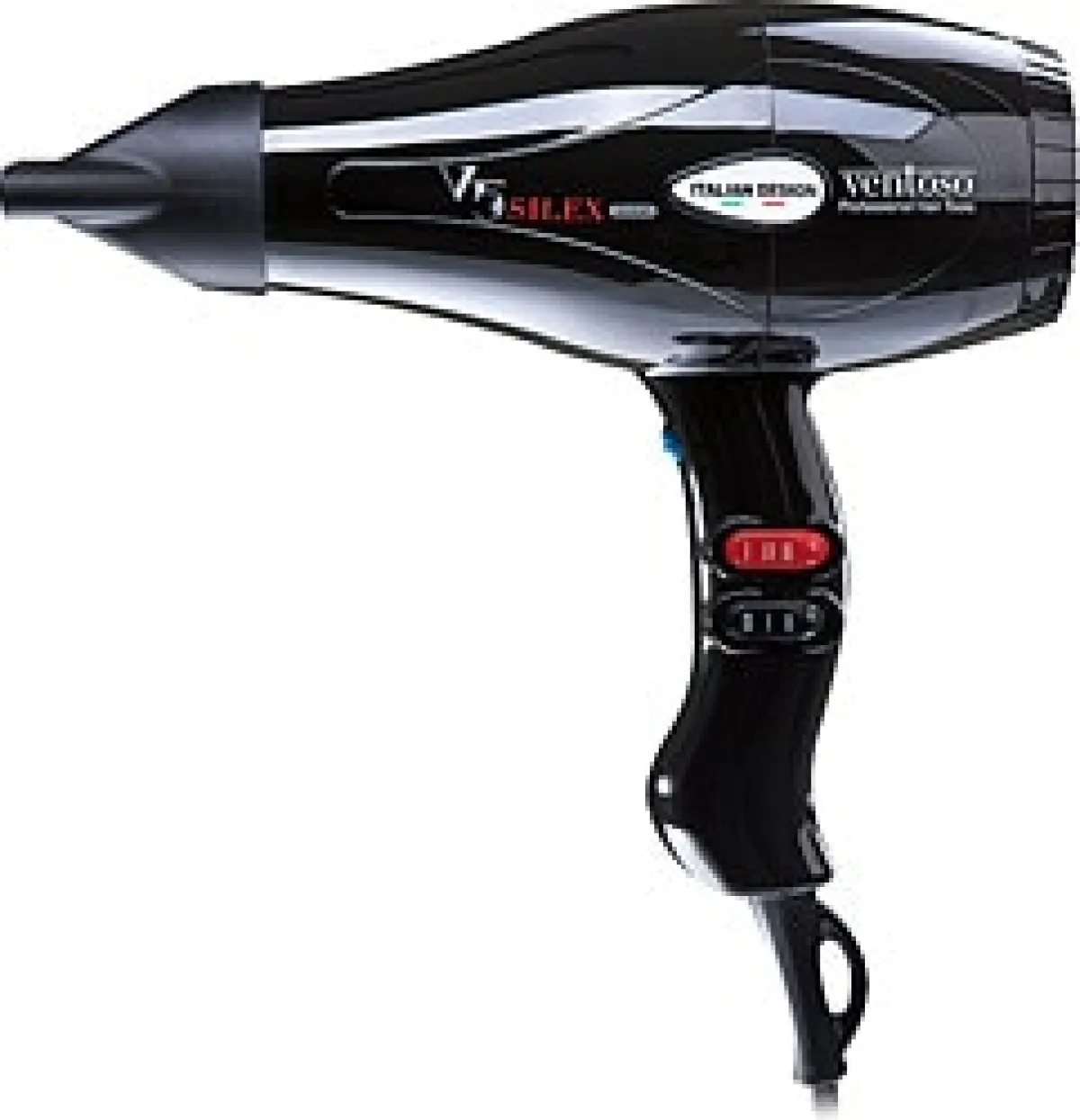 Ventoso V5 Silex5000 Profesyonel 2500 W Siyah Fön Makinesi