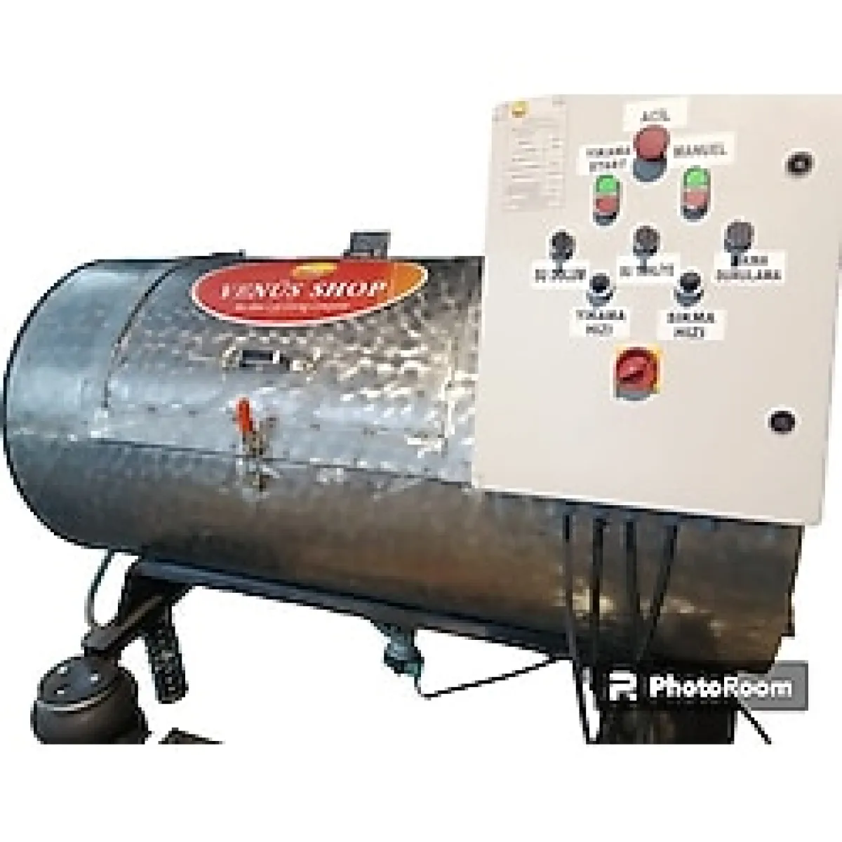 Venüs Yün ve Yorgan Yıkama Makinesi Vm Sıkma Devirli (60 Kg) - Gümüş