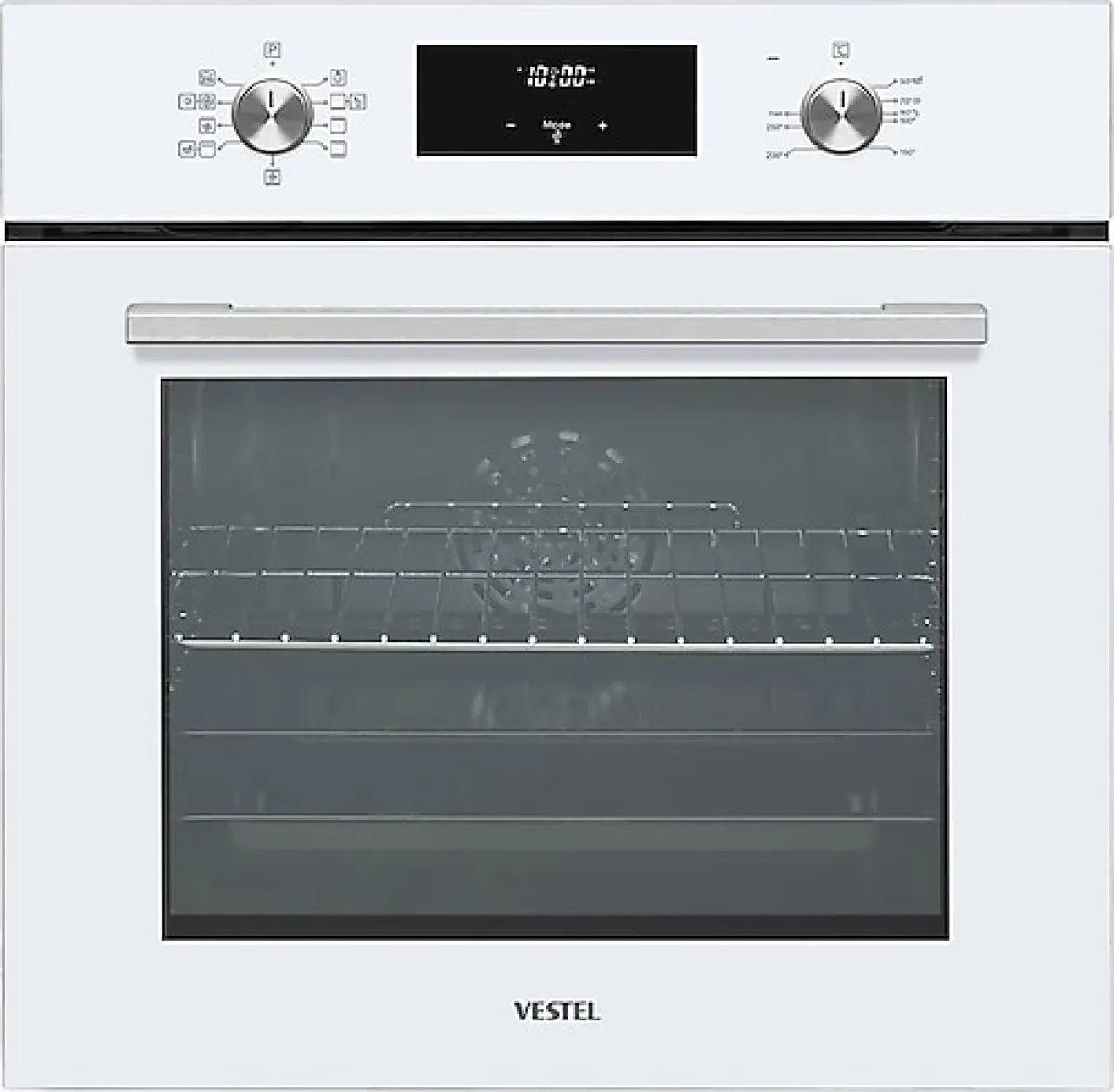 Vestel AF-7684 YB Beyaz Ankastre Fırın