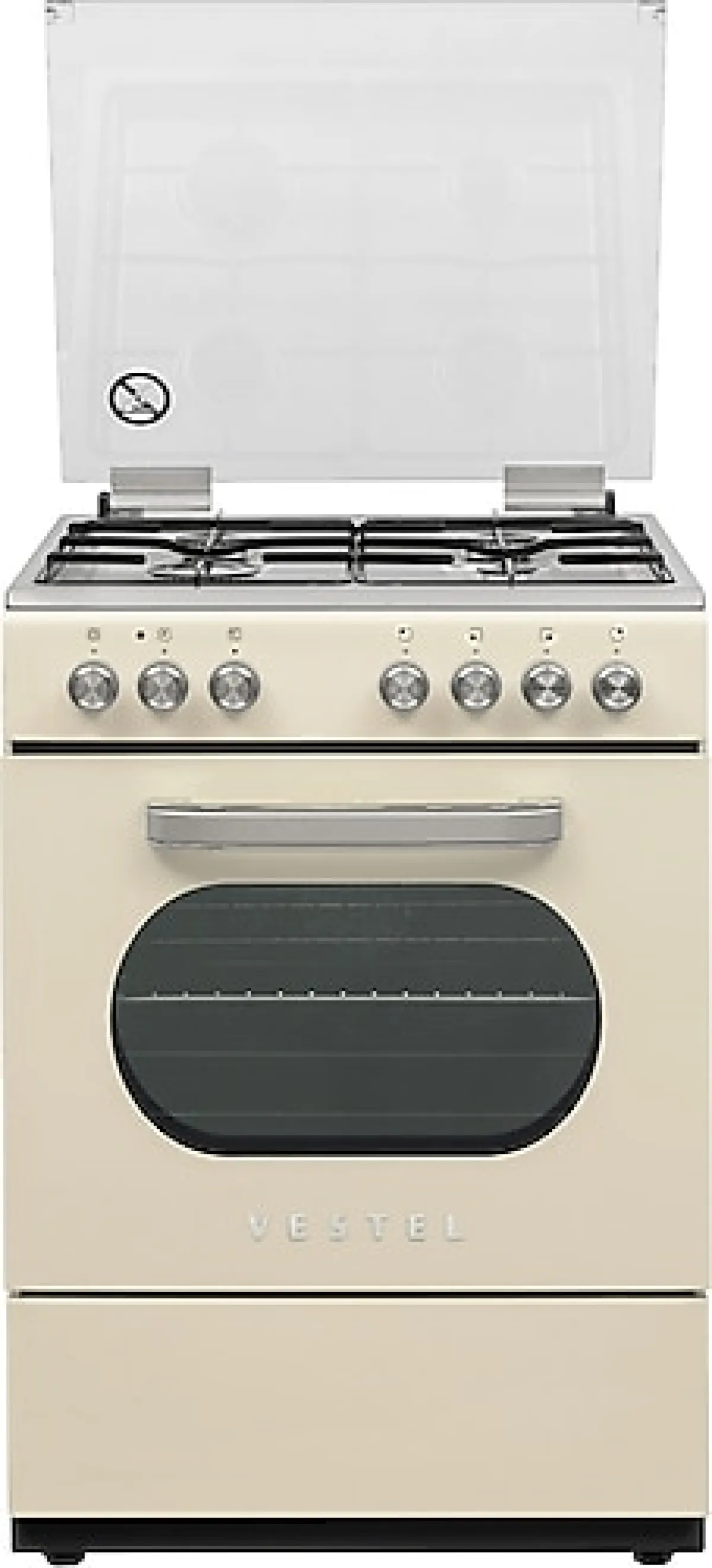 Vestel SF 8400 DG Retro Ocaklı Solo Fırın