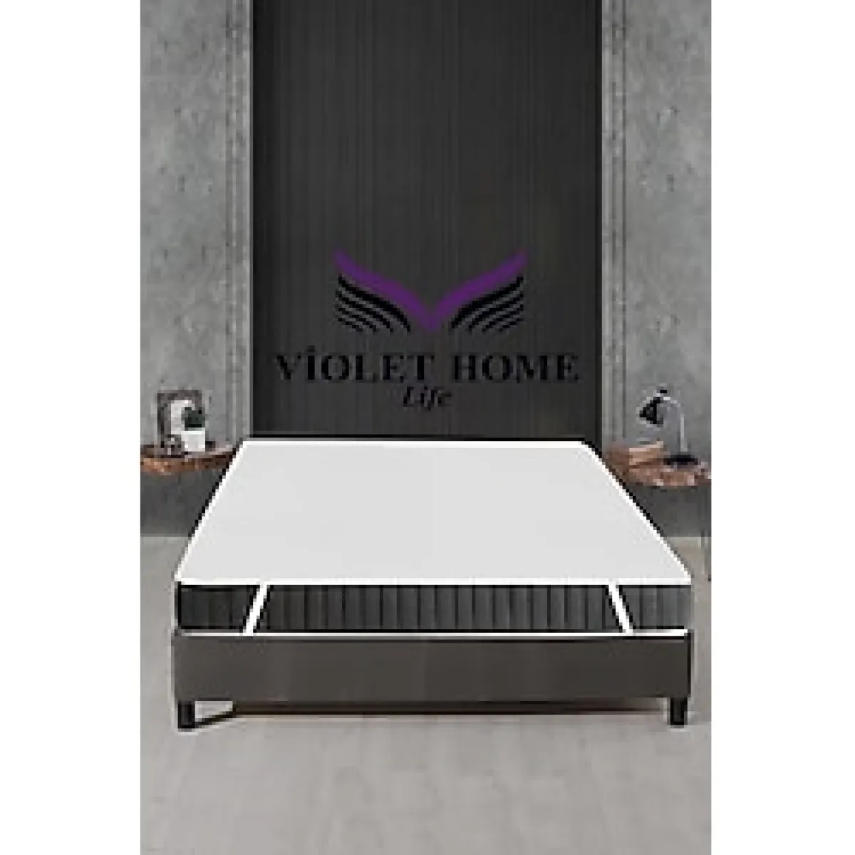 VİOLETLİFE 90x200 Mıcro Sıvı Geçirmez Alez Yatak Koruyucu