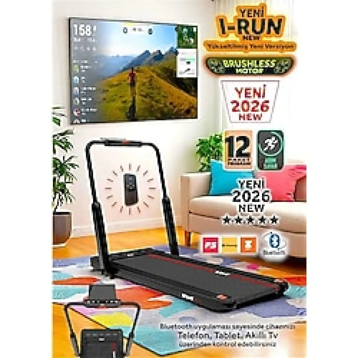 Voit Irun New Katlanır Koşu Bandı