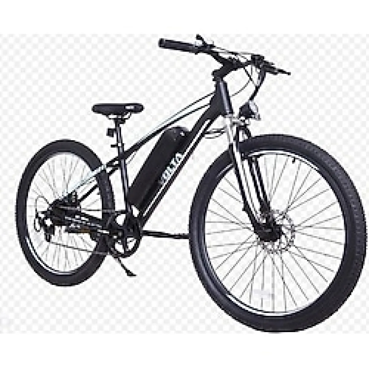 Volta Elektrikli Bisiklet 24 inç 3 Vites Arka Amortisörlü Katlanamaz Model Sıyah