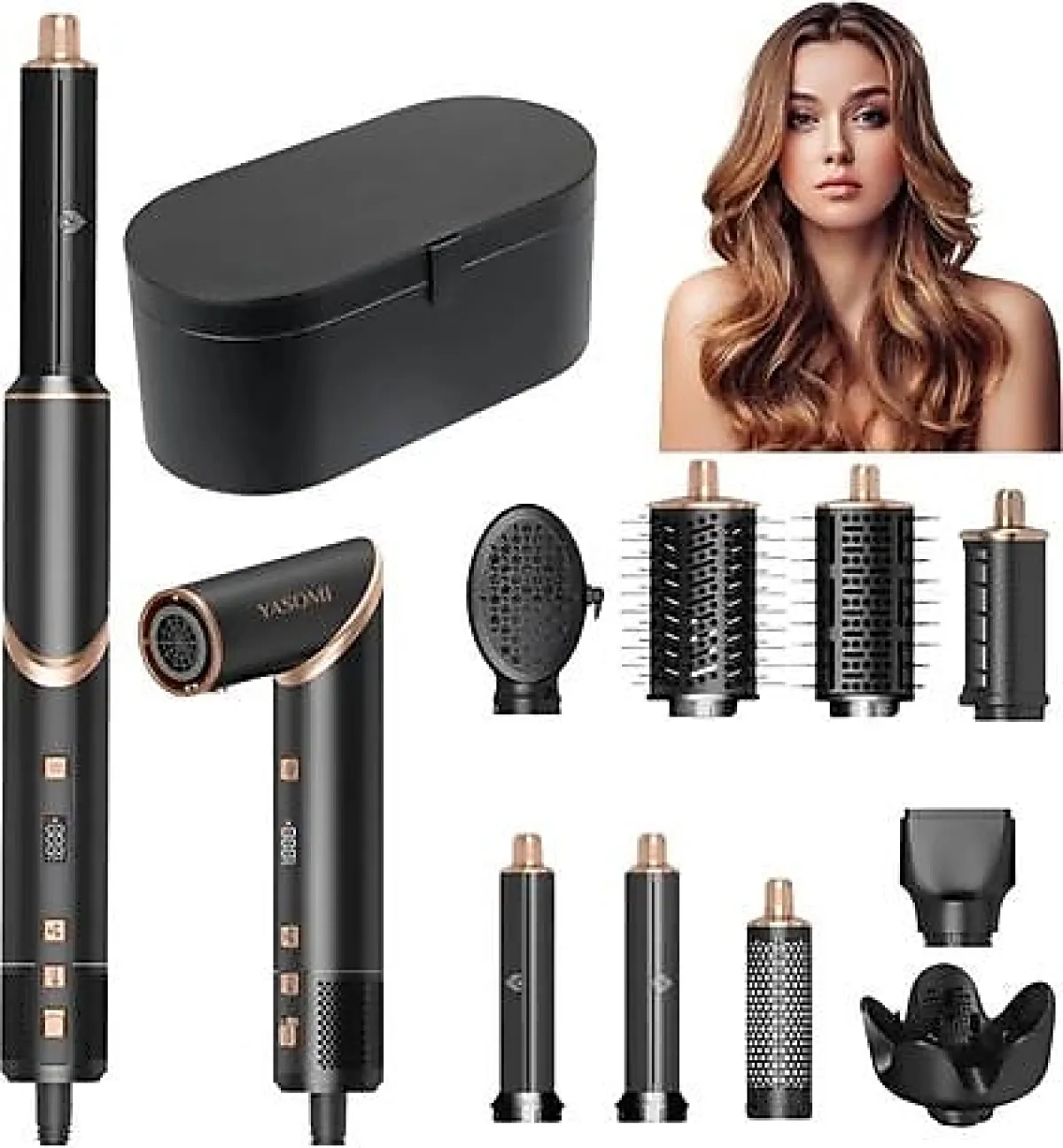 Yasomi Witero 9in1 Ultra Saç Şekillendirme Seti