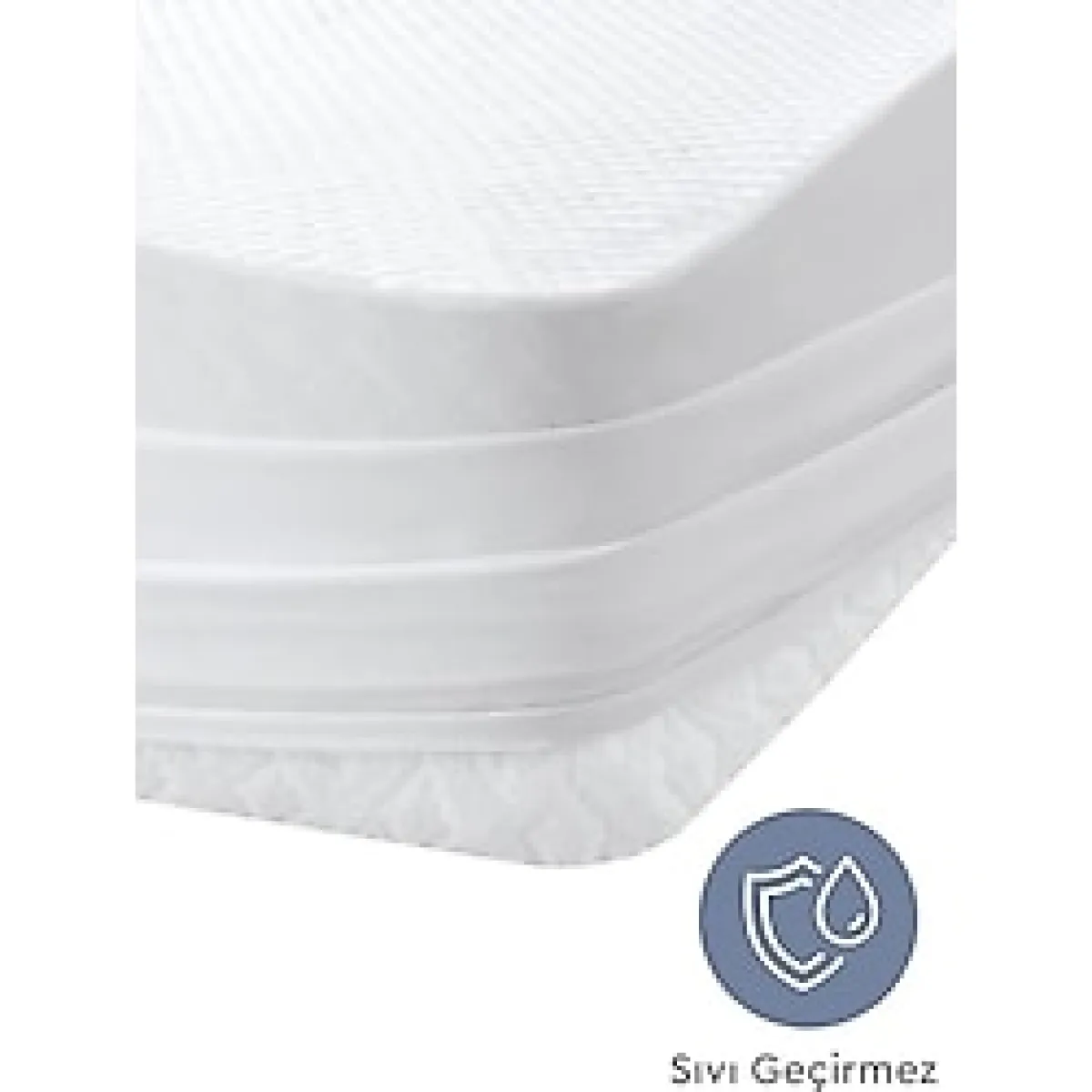 Yataş Bedding Eco Dormy Sıvı Geçirmez Alez Sıvı Geçirmez Yapısı ile Ekstra Koruma 60X120 cm