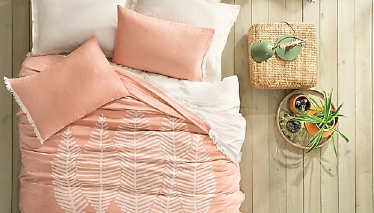 Yataş Folium Çift Kişilik Müslin Yatak Örtüsü Seti