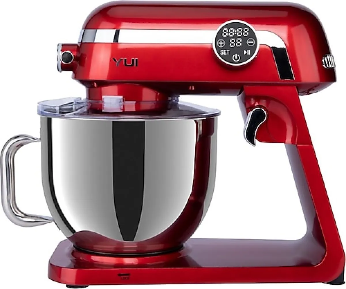 Yui M123 Easy Chef Premium 1800 W 7 lt Kırmızı Stand Mikser