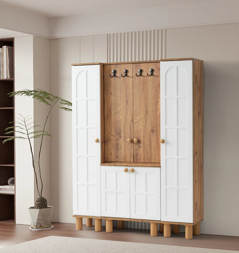 Çizgi Çift Kule Portmanto (ER203)