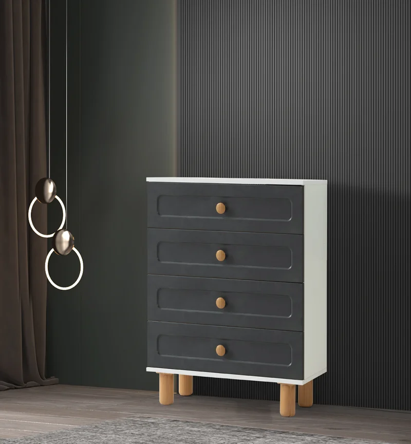 Zara Antrasit Şifonyer (ER303)