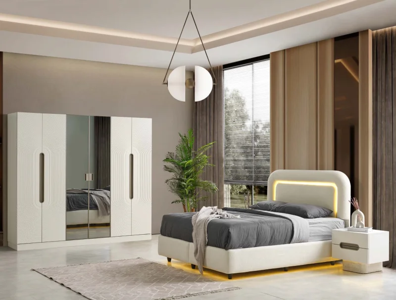 Elegante MDF Yatak Odası Takımı