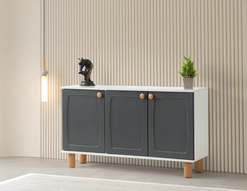 Zara Antrasit Konsol 120Cm (ER715)