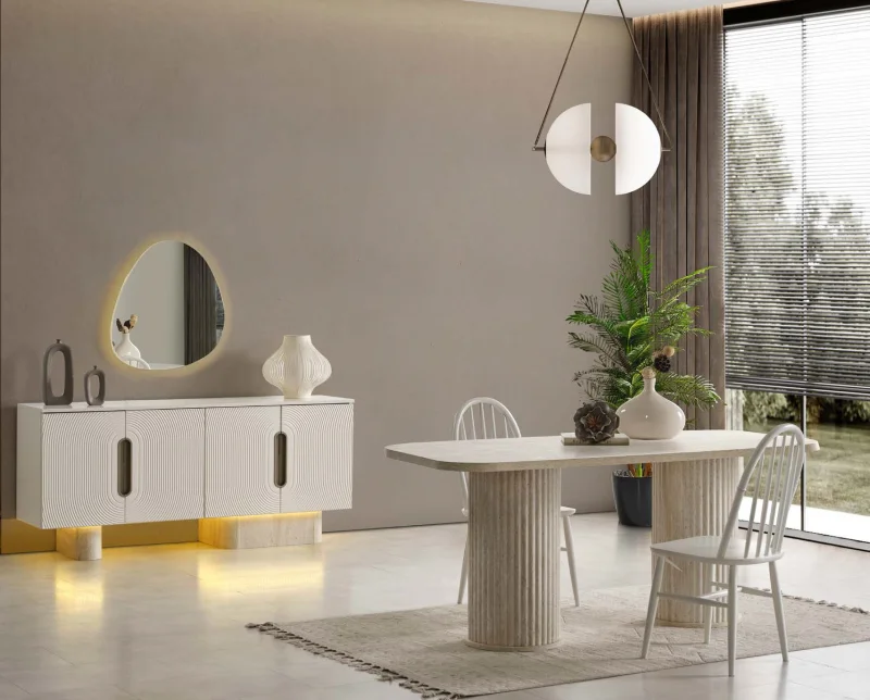 Luxia MDF Yemek Odası Takımı