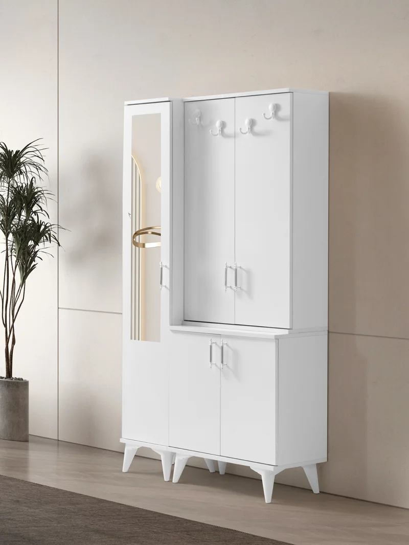 Işık Beyaz Portmanto (ER208)