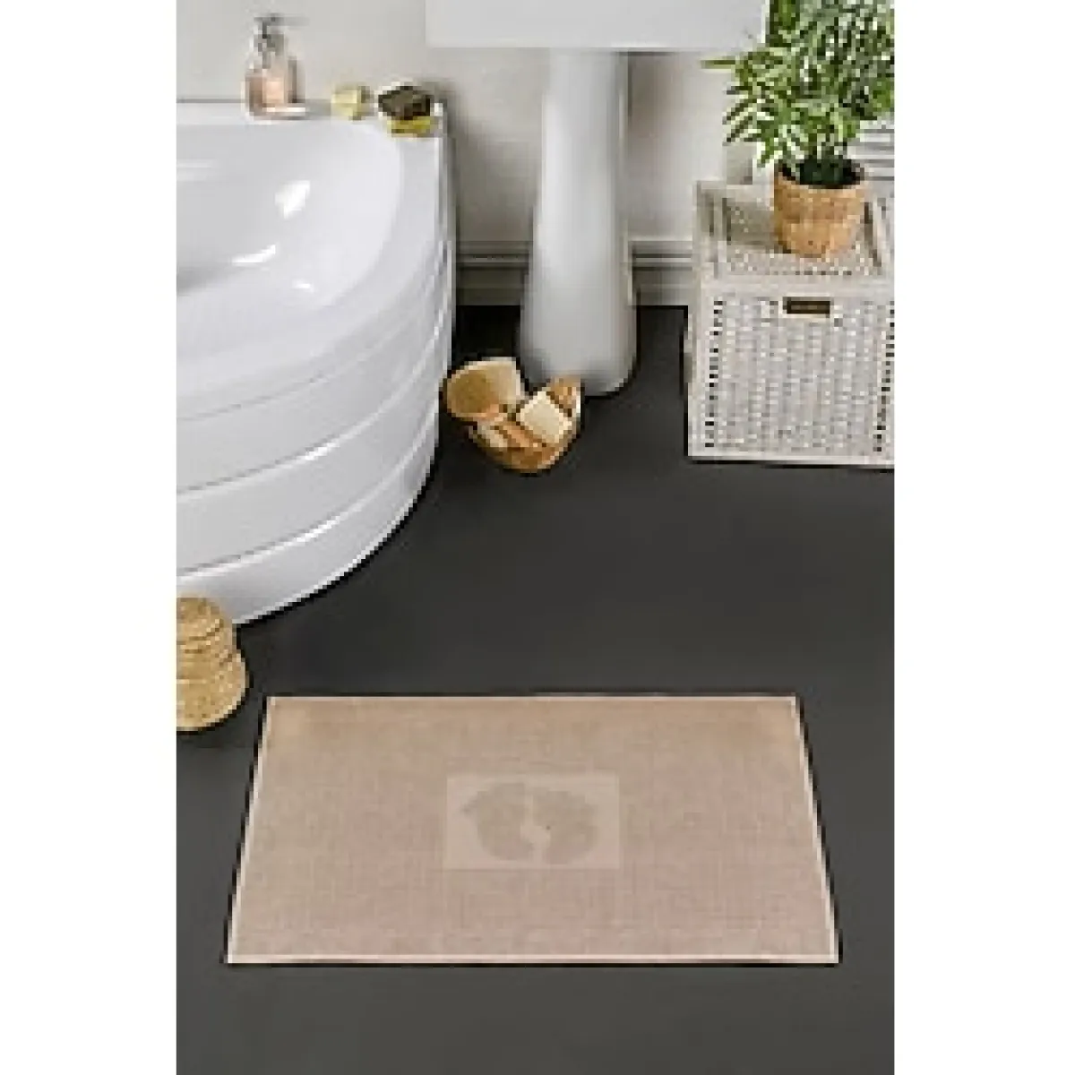 1 Adet Ayak Havlusu-paspas Seti