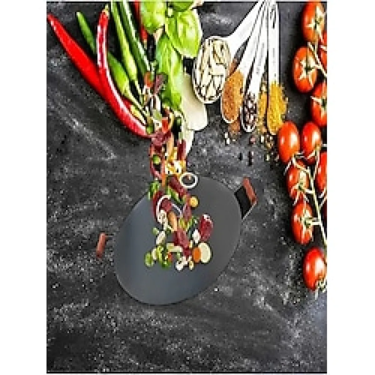 40 cm Çift Taraflı Saç Kavurma Gözleme Sacı - --