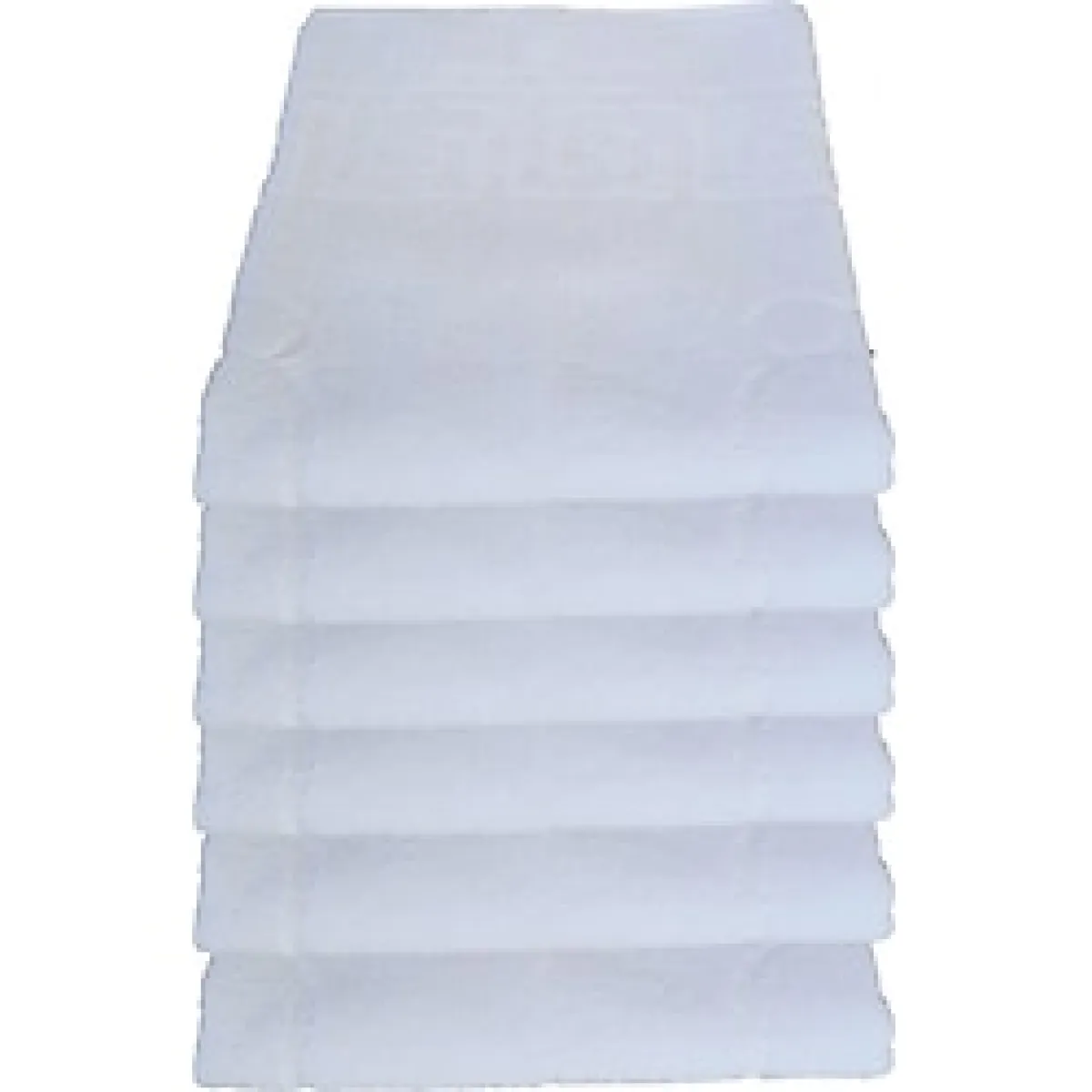 6 lı Ayak İzli Banyo Paspas Pamuklu Ayak Havlusu 50x70 Cm