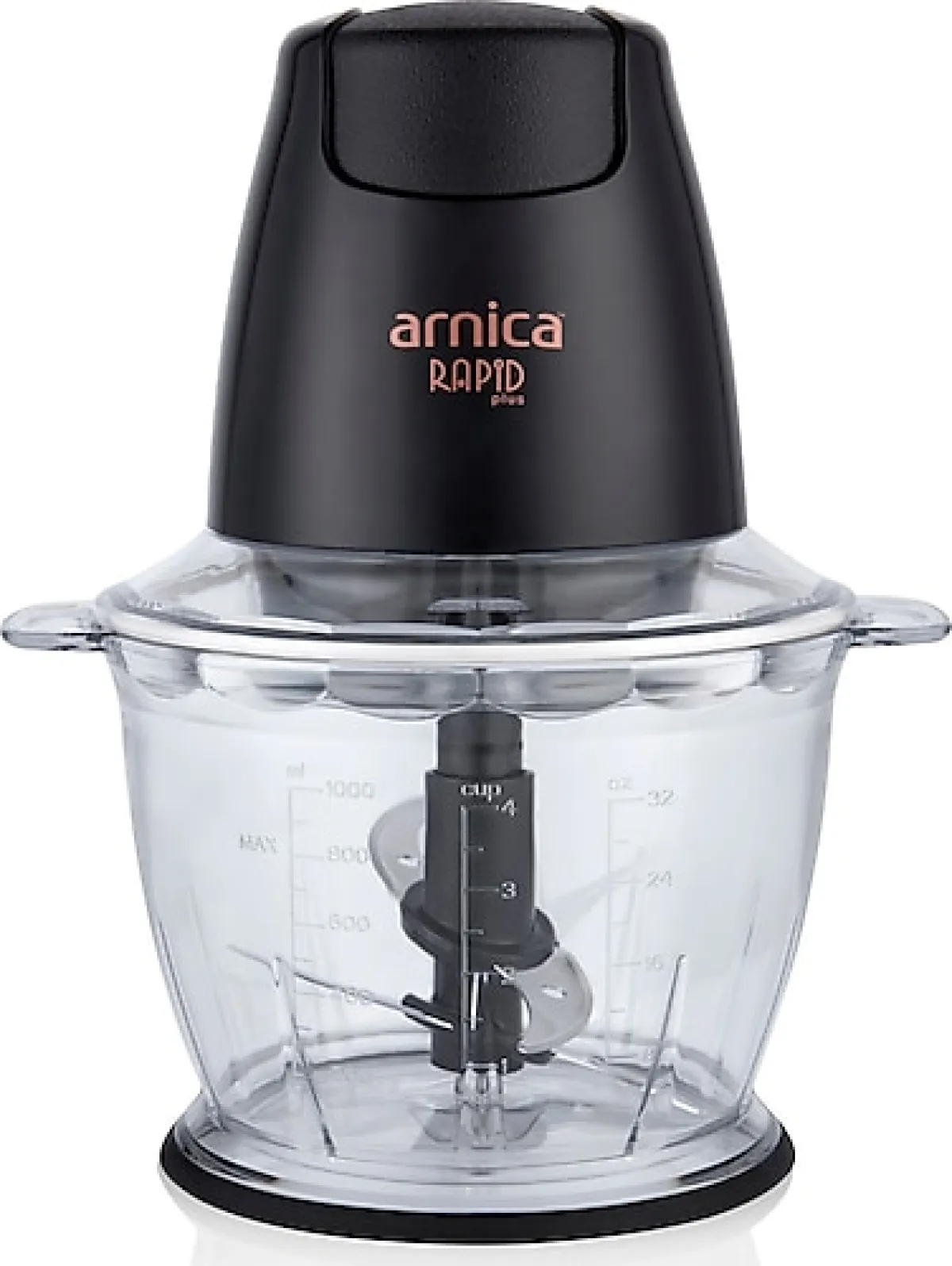 Arnica Rapid Plus Siyah GH21134 Mini 500 W Doğrayıcı
