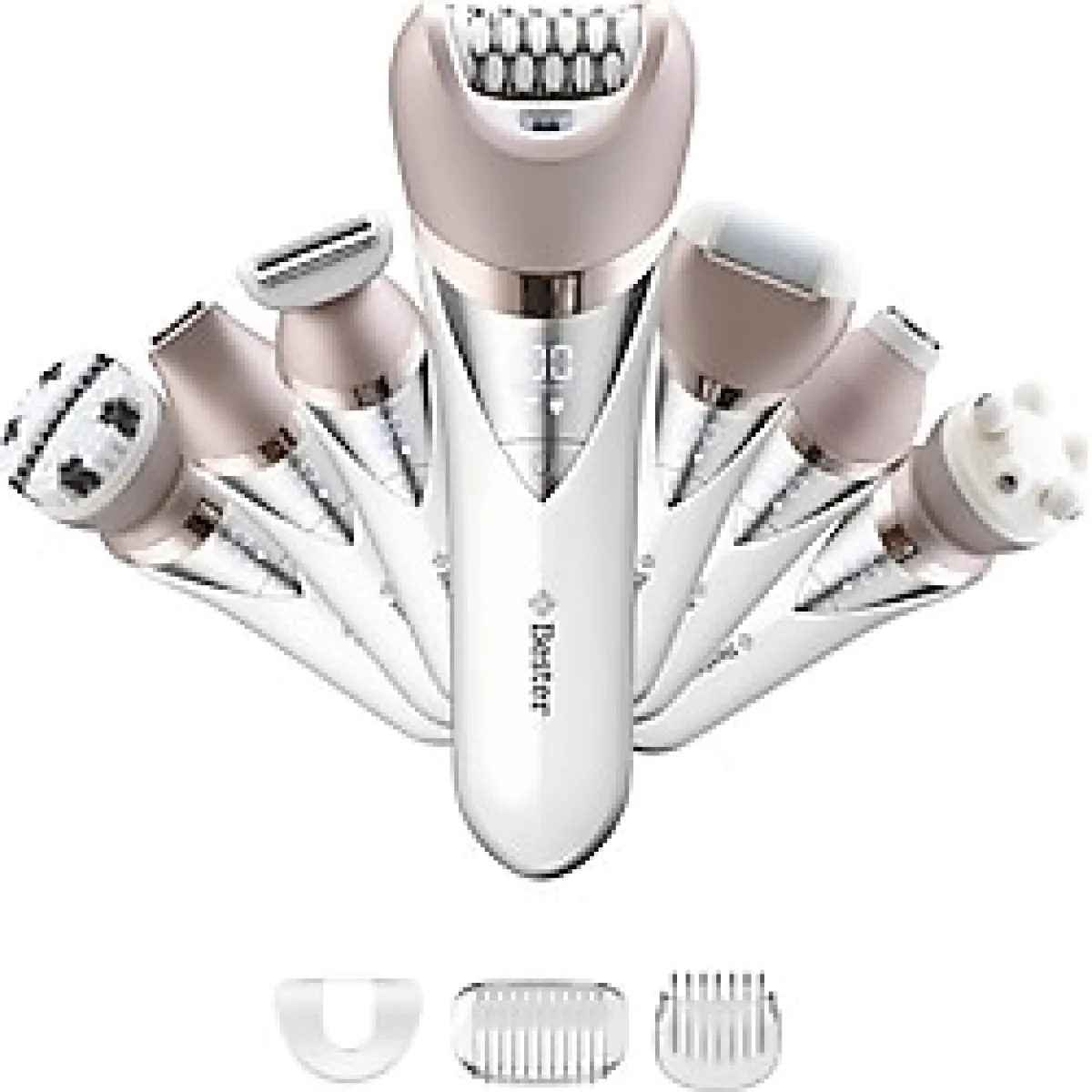 Bester EP7100 Şarjlı Epilatör - Sessiz, Güçlü Motorlu, Hassas Ciltler İçin Tüy Temizleyici