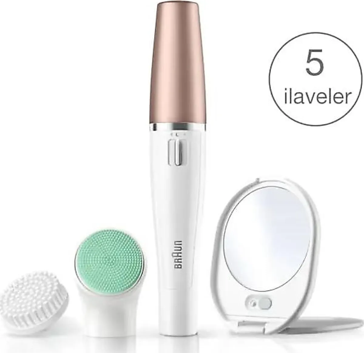 Braun FaceSpa 851V 3in1 Yüz Epilasyon Aleti