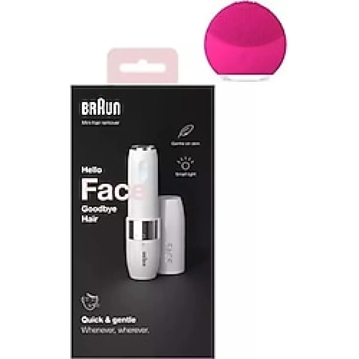 Braun Marka: Epilasyon Aleti Tüy Alıcı Hassas Bölgeler İçin Çene Yanak Boyun Bıyık Yüz Bölgesi