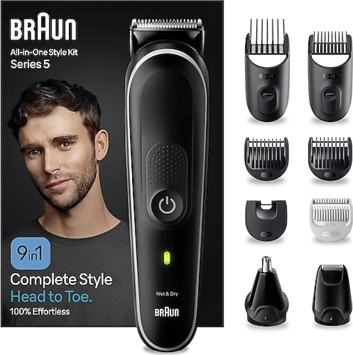 Braun Series 5 MGK5420 9'u 1 Arada Erkek Bakım Seti