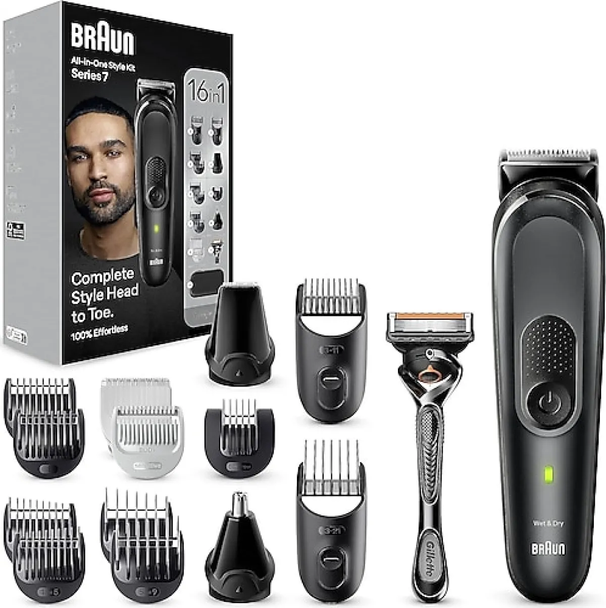 Braun Series 7 MGK7470 16'sı 1 Arada Erkek Bakım Kiti